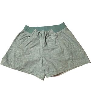 CALIA by Carrie Underwood Mint Green Athletic Shorts with Elastic Waistband